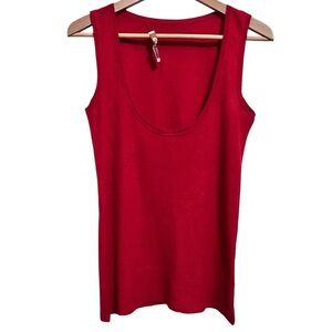 Denis Colomb Sleeveless Tank Top Silk and Cashmere blend